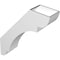Ekena Millwork 6-in. W x 24-in. D x 30-in. H Olympic Architectural Grade PVC Knee Brace BRCP06X24X30OLY - alternate 6